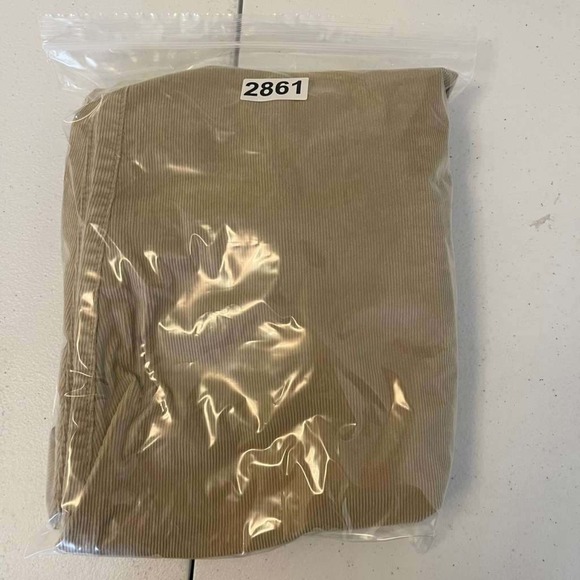 Y2k Streetwear Old Navy Womens Low Waist Boot-Cut Corduroy Pants Tan 2 Short NWT - Picture 11 of 11